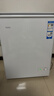 海尔（Haier）142L单温小冰箱冰柜小型家用小冰柜冷柜冷冻冷藏转换一级能效深冷减霜大容量BC/BD-142GHW9D 实拍图