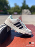 adidas ENTRAP美式校园风运动少年感复古篮球风板鞋男女阿迪达斯   白色/矾土棕/黑色   43 实拍图