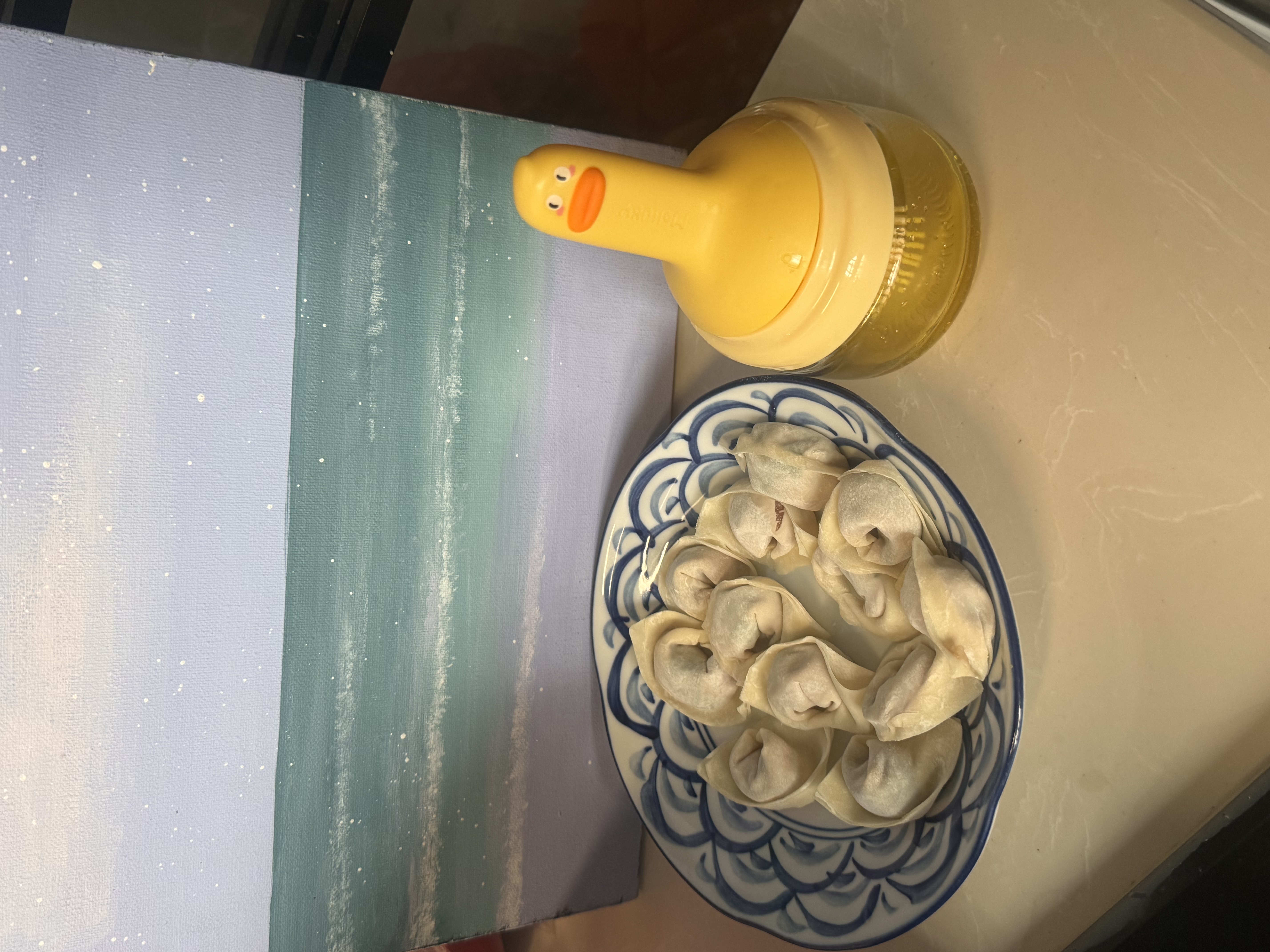 双枪（Suncha）油刷瓶大肚鸭 食品级耐高温油瓶厨房硅胶刷烘焙烧烤刷涂油露营 实拍图