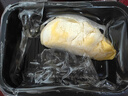 佳农马来西亚猫山王冷冻榴莲果肉D197 400g/盒 水果礼盒 实拍图