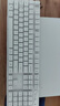 狼蛛（AULA）S3005 真机械手感游戏键盘104键鼠标套装有线轻音薄膜电竞键鼠耳机三件套笔记本电脑办公USB外接 白色单键盘-无光版 实拍图