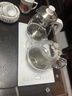 新功自动上水电热水壶玻璃保温茶台烧水壶喷淋煮茶器花茶壶电茶壶W34 1L W34（37*20）底部上水蒸煮多功能电茶炉 实拍图