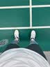 尤尼克斯（YONEX）羽毛球鞋yy入门级训练减震动力垫男女SHB101CR 白/金43码 实拍图