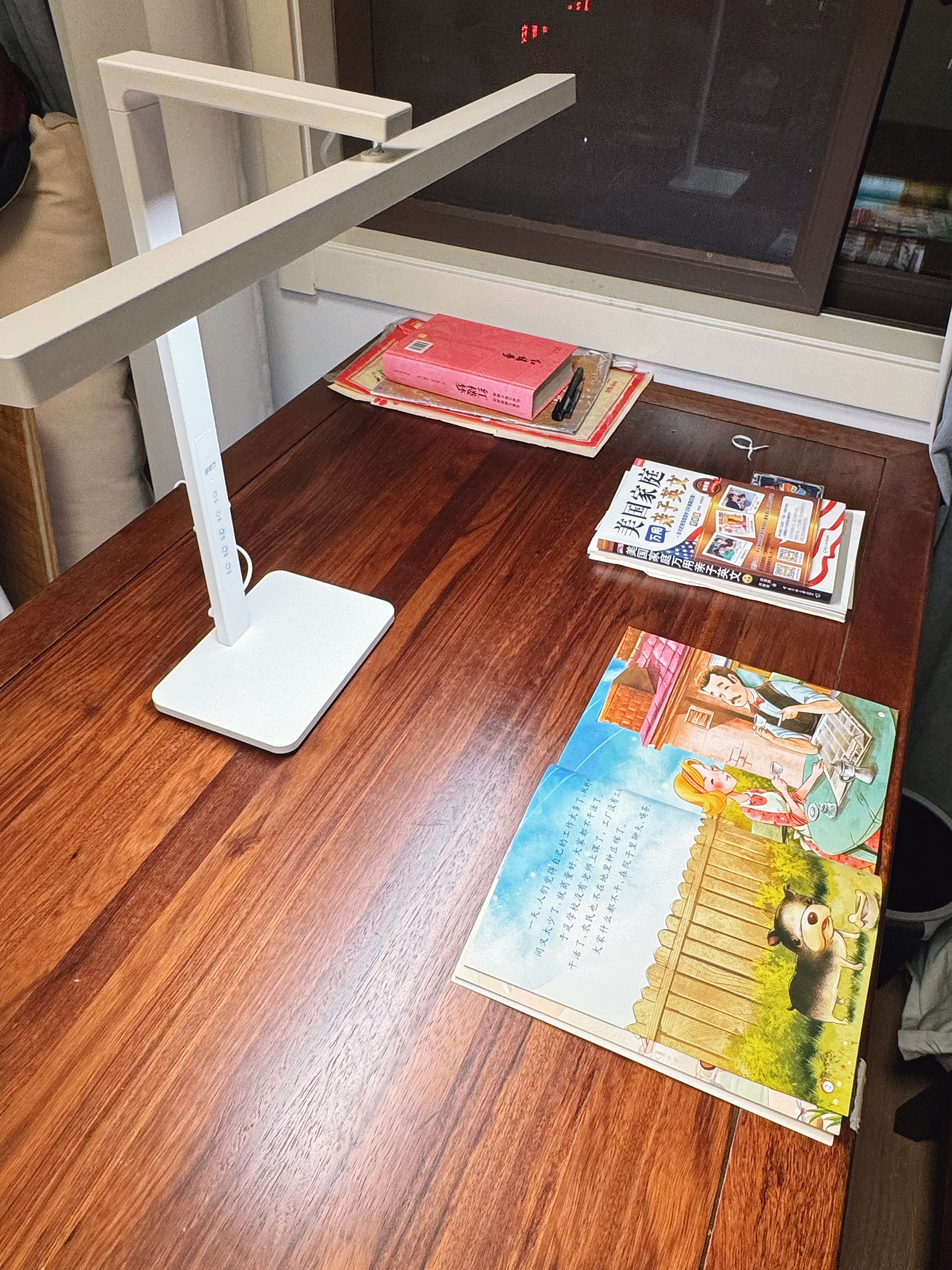 好视力智能台灯护眼灯学习学生儿童读写台灯防近视全光谱T55Pro 实拍图