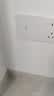正泰（CHNT）开关插座 一位电脑打线型六类插座 暗装网线面板 6C奶油白 实拍图