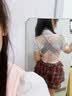 觅处MC驼背矫姿带隐形透气开肩美背青少年成人男女体态矫正器旗舰店 浪漫樱桃粉 XL码【适合体重130-155斤】 实拍图
