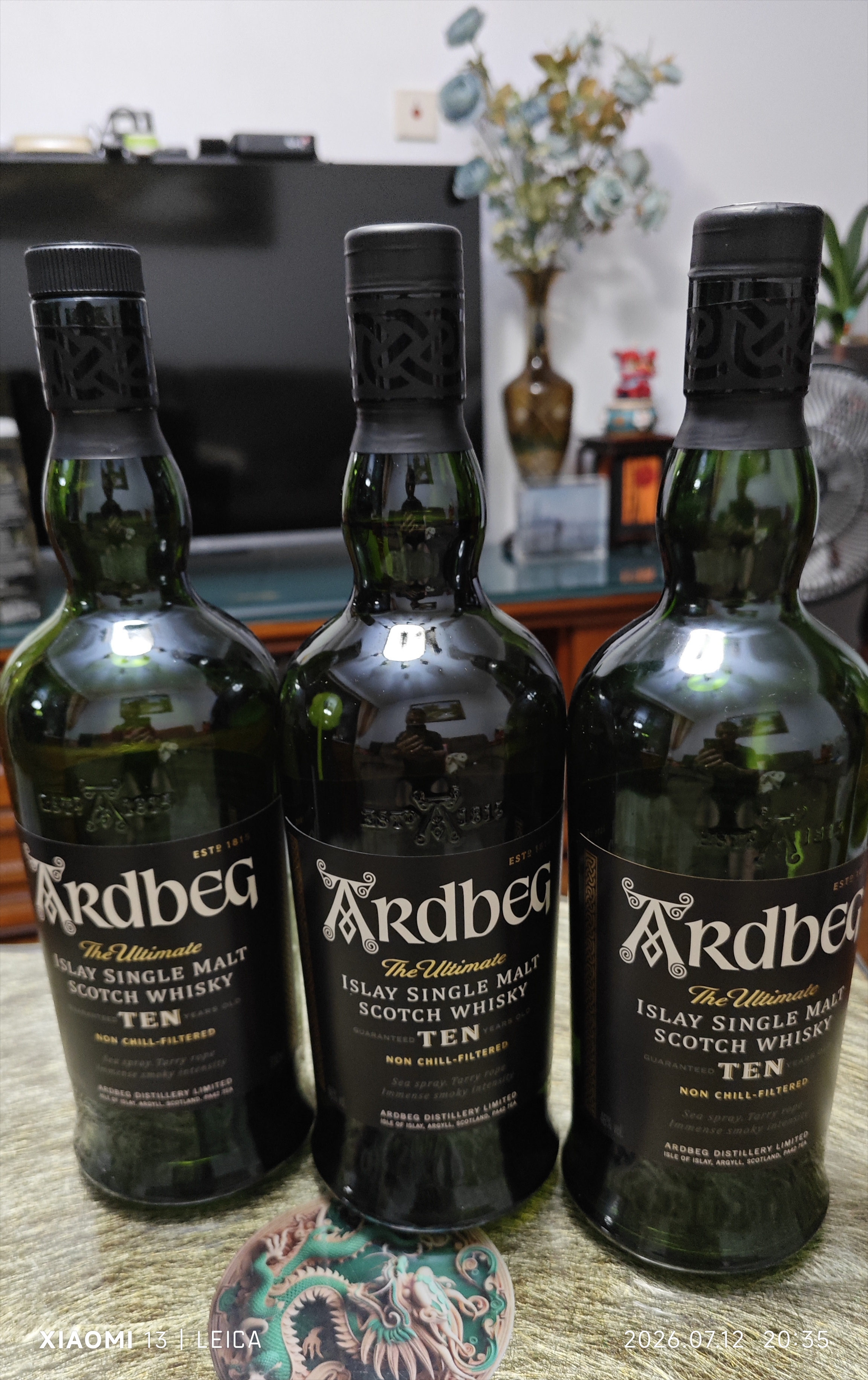 雅柏（Ardbeg）10年 阿贝 苏格兰艾雷岛威士忌 700ml 46度 礼盒装 实拍图