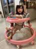 YEESOOM英式婴儿学步车防侧翻宝宝多功能儿童助步车6-18个月手推音乐玩具 3C认证26款（音乐版-智能锁七档）藕粉-速发 升级版 实拍图
