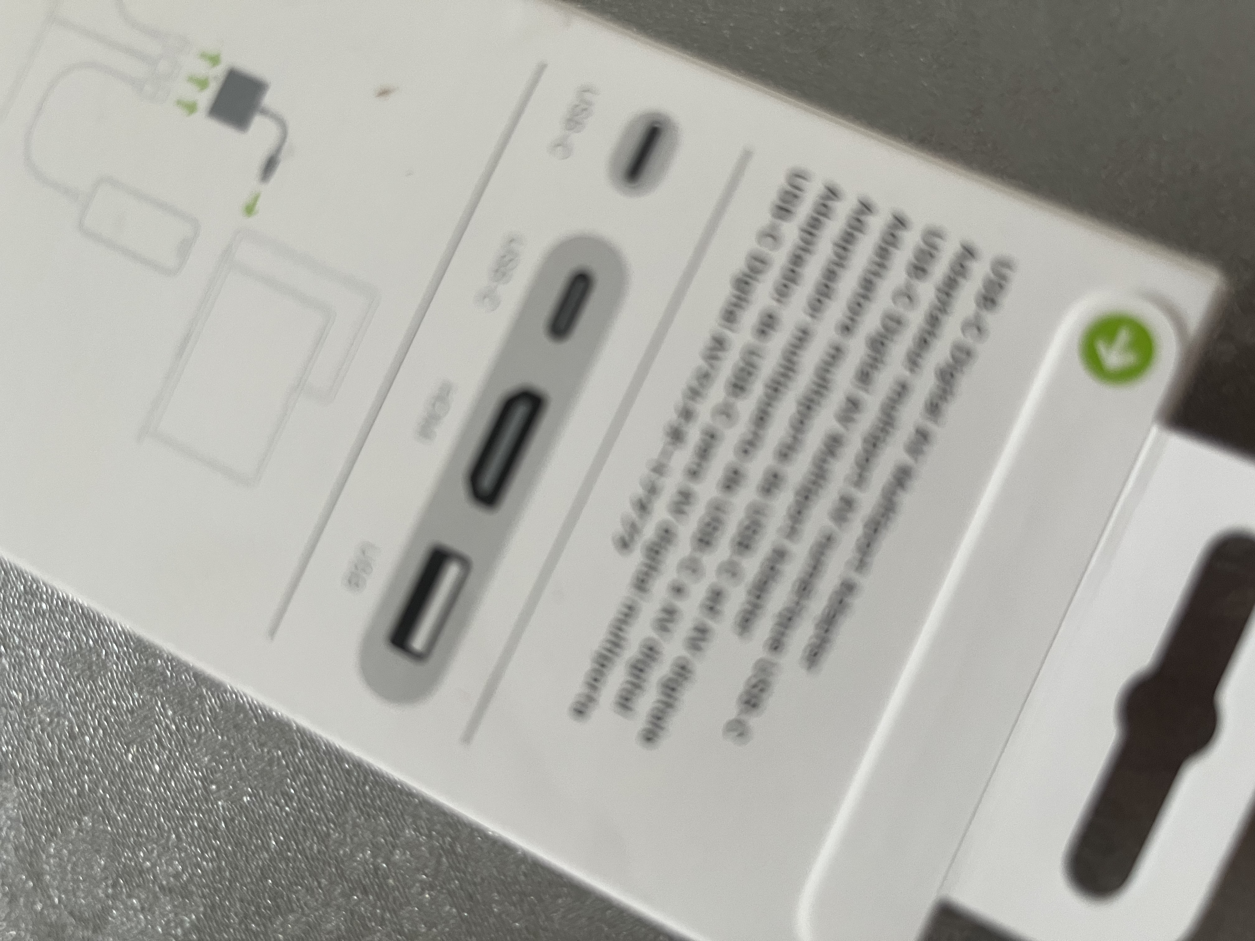 Apple/苹果 USB-C/Typc-C转HDMI多端口转换器 苹果转换器扩展坞外接HDMI 适用于USB-C接口设备 实拍图