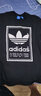 阿迪达斯 （adidas）三叶草男装 2025夏季新款运动服跑步健身训练舒适透气休闲短袖T恤 KB2459/黑色/纯棉 L 实拍图