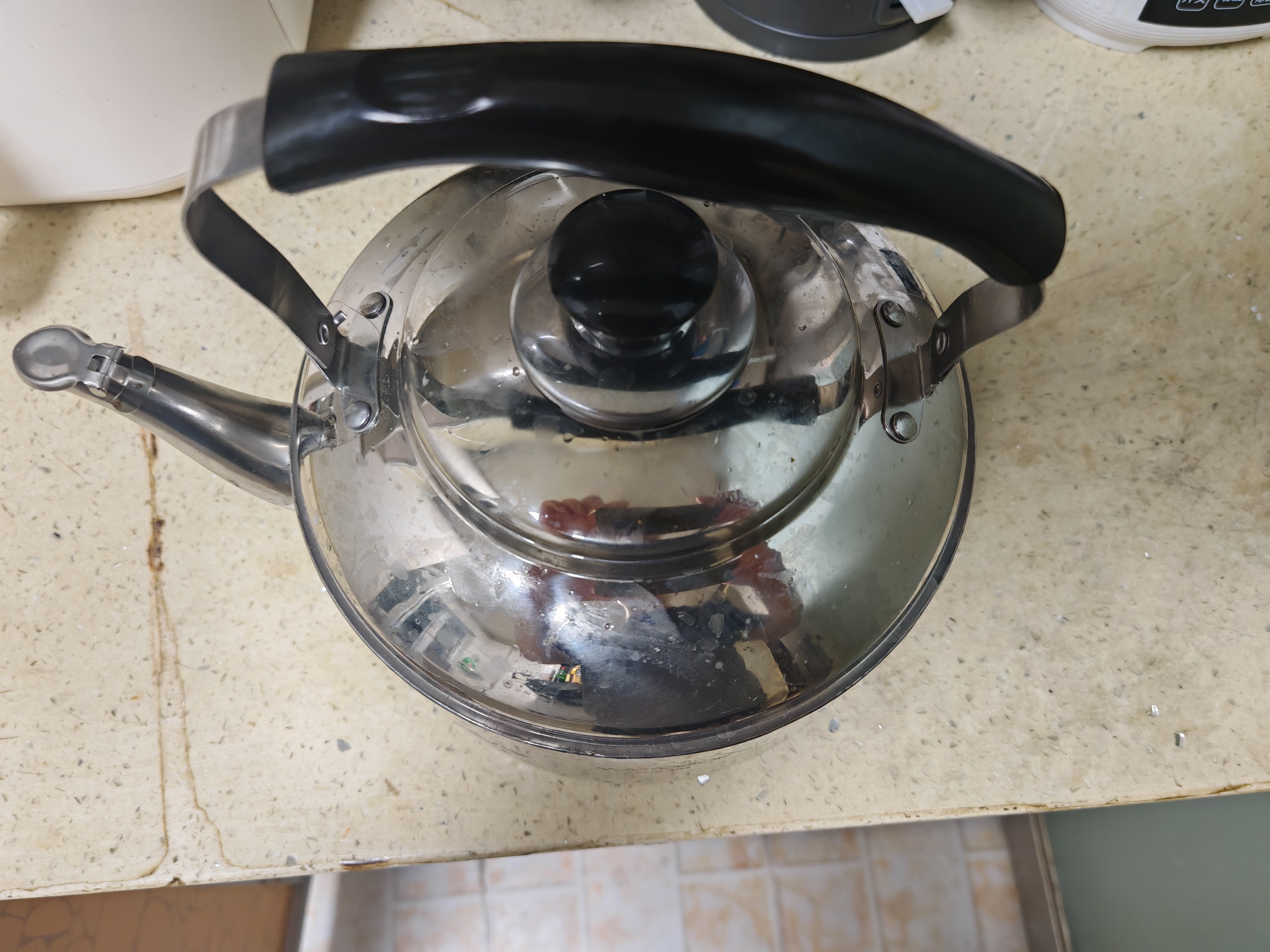 美厨（MAXCOOK）烧水壶响水壶 加厚304不锈钢4升中式鸣音 煤气电磁炉通用 MCH942 实拍图
