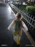 牧萌儿童雨鞋男童女童防水立体宝宝防滑耐磨卡通雨靴 小黄鸭 18码 实拍图