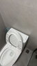 九牧（JOMOO）马桶家用一级水效防臭卫浴虹吸式马桶坐便器大冲力抗菌卫生间坐厕 镇店热卖【升级无棱】11370 305坑距(2515城包安装) 实拍图