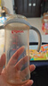 贝亲（Pigeon）自然成长翻盖直饮吸管 大童奶瓶330ml 经典款 18月+  AA278 实拍图