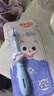 舒客宝贝儿童牙刷含氟刷丝防蛀细软刷毛护龈小刷头乳牙猫爪牙刷2-5岁1支装 实拍图