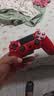 适用ps4手柄pc电脑版steam蓝牙无线笔记本体感震动适用于ps4游戏主机原装国产游戏手柄 全新升级款【中国红】 实拍图