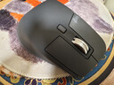 罗技（Logitech）大师系列 MX Master 3S 菁英版 无线蓝牙鼠标  办公静音鼠标 人体工学 石墨黑 无线接收器需另购买 实拍图