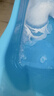 捷贝（Jebe baby）成人浴桶大人泡澡桶沐浴桶加厚全身可坐大号家用带盖浴缸塑料浴盆 【特惠款加厚】布鲁蓝1.2米-无盖 实拍图