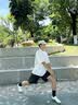 塞比（SAIBI）足球鞋男AG/FG电镀长钉青少年学生专业训练比赛鞋3618J白蓝金42 实拍图