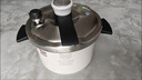 双喜高压锅铝合金燃气电磁炉通用防爆家用压力锅20CM/4.8L【蒸格款】 实拍图