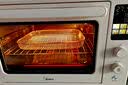 美的（Midea）Q40多功能电烤箱家用专业烘焙大容量多功能全自动 热风空气炸锅烤箱奶油风四面搪瓷/复脆发酵一体 实拍图