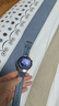 华为HUAWEI WATCH 5 46mm 基础款不锈钢表壳星河蓝素皮复合表带首创X-TAP智感窗eSIM通话手表 实拍图