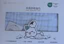 全棉时代婴儿纱布浴巾7A抗菌防螨纯棉宝宝新生儿童洗澡毛巾悠悠乐-蓝115cm 实拍图