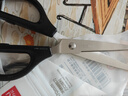 得力（deli）3把170mm中号剪刀（2黑1蓝）办公生活家用手工剪纸刀 办公用品 33306 实拍图