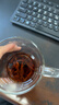 雅集男士透明玻璃杯耐热玻璃泡茶杯办公室家用茶水分离带过滤办公水杯 实拍图