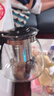 【京东物流】茶壶套装整套茶具大容量玻璃茶杯带滤网耐高温泡茶具 1000ML泡茶壶 1个 实拍图