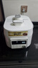 东芝（TOSHIBA）【旗舰新品】小白露风冷电压力锅 5L 4-8人高压锅家用IH锁鲜0排气 纯钛0涂层+陶瓷双胆PC-50MXVC 实拍图