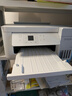 爱普生（EPSON）【6代新品】L4356墨仓式彩色无线AI学习打印机一体机家用/办公  L4266升级版(自动双面 液晶屏 白) 实拍图