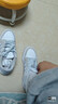 adidas ENTRAP美式校园风运动少年感复古篮球风板鞋男女阿迪达斯 白色/浅蓝/灰色   40 实拍图