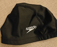 速比涛（Speedo）成人泳帽EPP布帽高弹舒适加大头围防水不勒头训练入门款纯色泳帽 实拍图