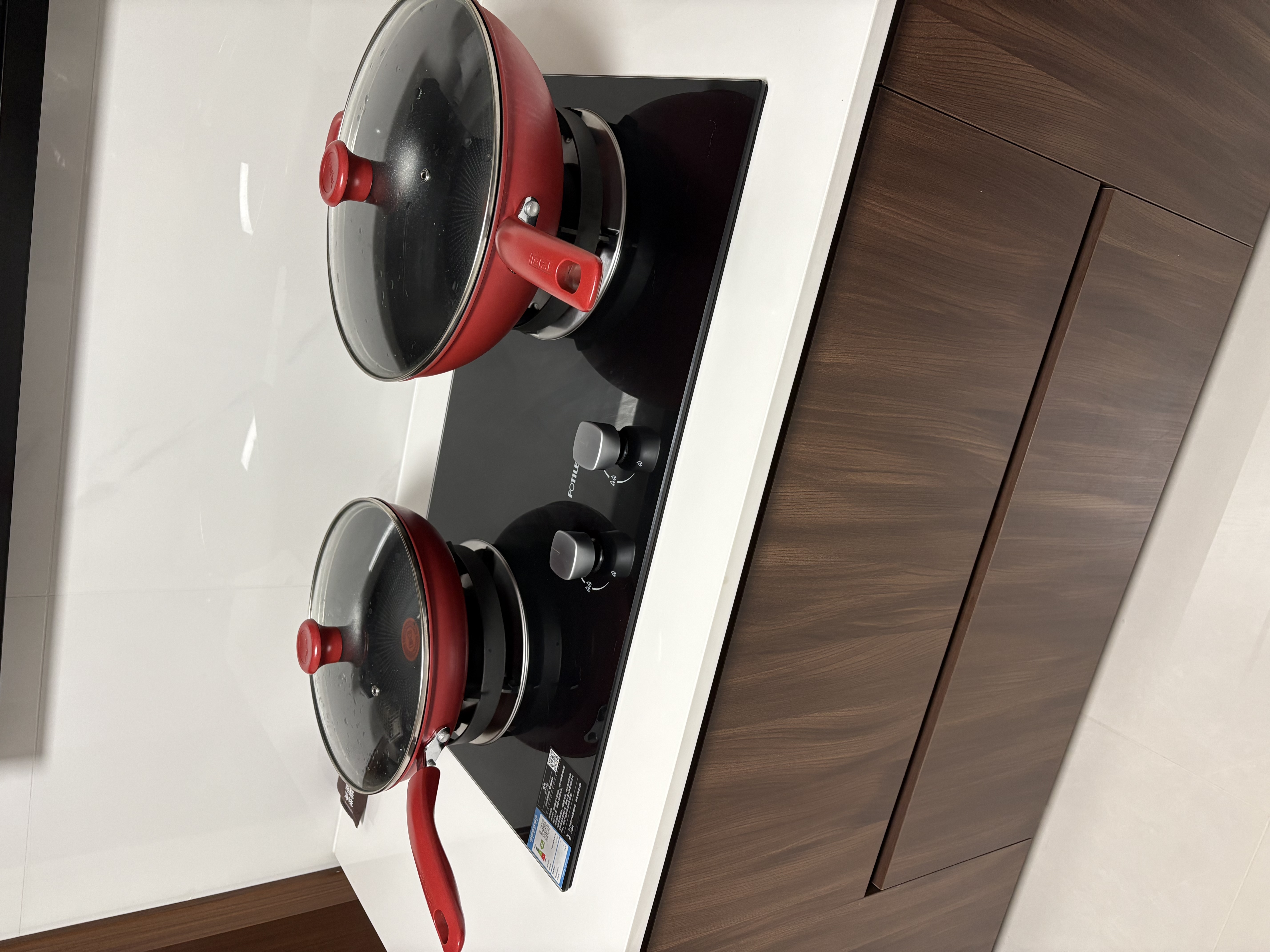 特福（Tefal）特福炒锅有钛不粘锅家用32cm炒菜锅可进洗碗机少油烟炒锅 实拍图