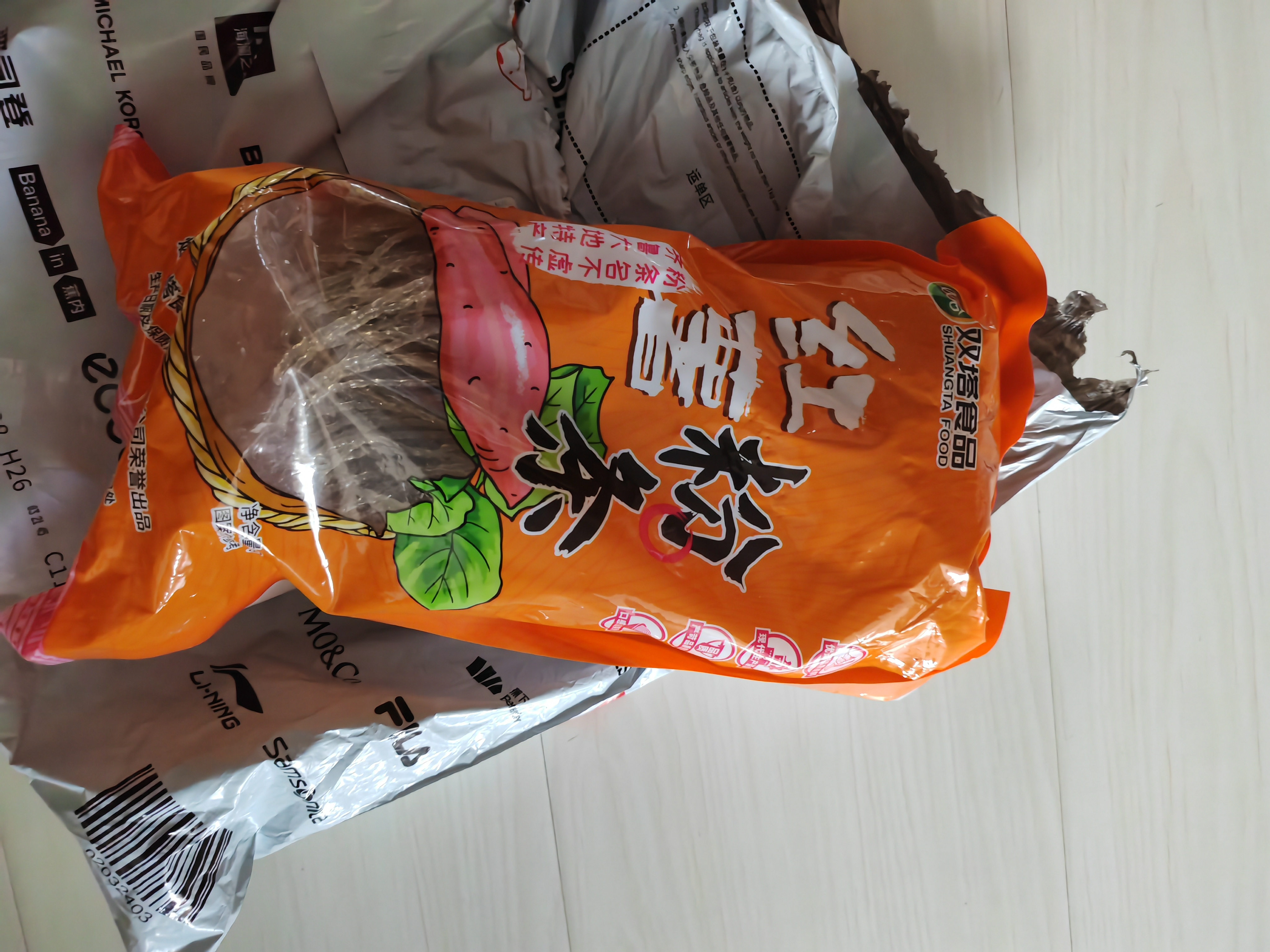 双塔粉条纯红薯粉条400g 粉丝南北干货火锅食材地瓜粉炖菜火锅酸辣粉  实拍图