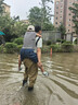 胜丽（SHENGLI） 水叉裤下水裤半身皮叉裤钓鱼连体防水水稻田渔裤加厚90丝带护膝黄色43码 1条BWP90Y 实拍图