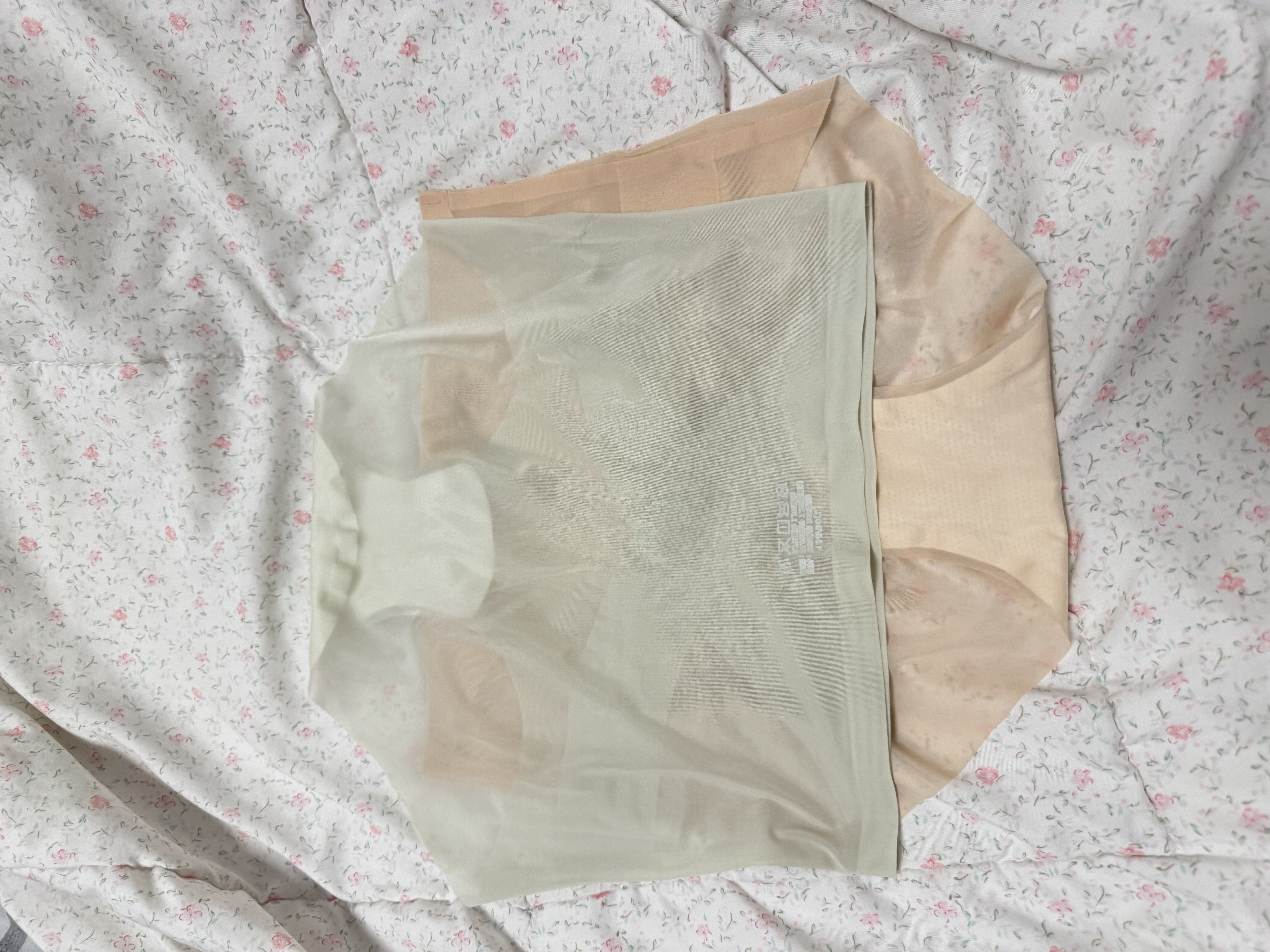 猫人无痕内裤女士收腹提臀收小肚子高腰隐形瑜伽运动产后冰丝三角短裤 实拍图