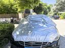 齐选汽车半罩自动车衣小轿车SUV防晒遮阳降温套前挡新车上车内通用品 【中型轿车】总长5.1*宽2.2米 实拍图