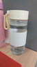 富光玻璃杯高硼硅玻璃水杯子女生便携牛奶咖啡刻度高颜值茶杯480ml 实拍图