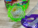 魔磁玩家（ MAGPLAYER）彩窗磁力片磁吸积木3-6岁男孩儿童益智玩具双塔摩天轮120件桶装 实拍图