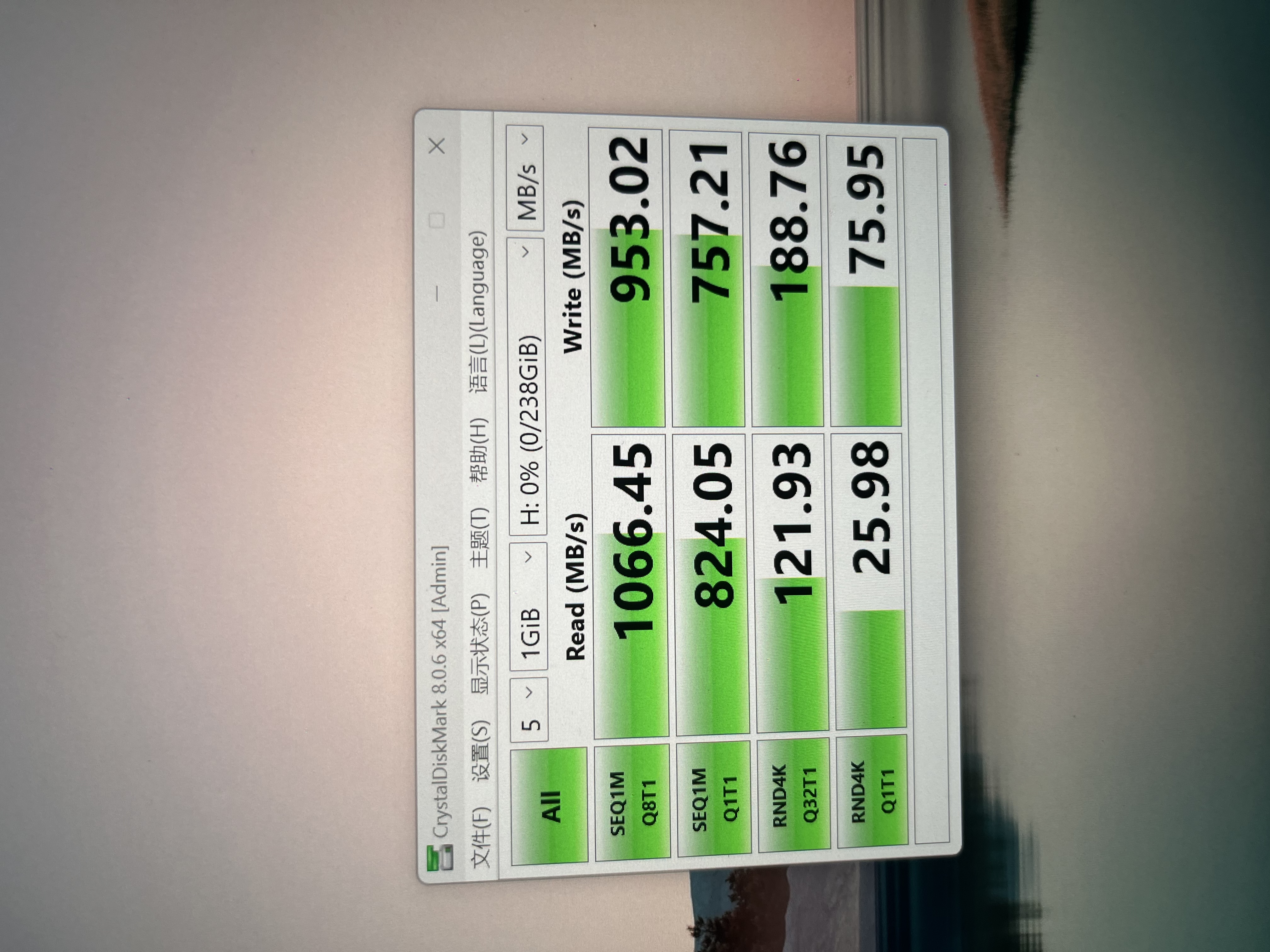 移速（MOVE SPEED）256GB 固态U盘Type-C/USB3.2双接口手机u盘千兆读写速度电脑两用优盘带屏显示实时容量 显眼包SU10 实拍图