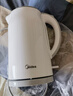 美的（Midea）电热水壶烧水壶有钛内胆双层无缝一体烧水壶1.7L大容量自动智能断电2026新款 MK-SH17M134-T 实拍图