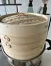 拜杰竹蒸笼 家用小笼包蒸笼屉 点心蒸笼手工艺竹蒸笼30cm 2层1盖 实拍图