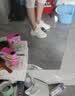 FILA斐乐女鞋跑步鞋火星二代复古老爹鞋运动鞋休闲慢跑鞋FILA MARS Ⅱ 微白/雨雾灰-WA-F12W141116F  37.5 实拍图