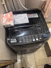 志高（CHIGO）全自动洗衣机 家用小型波轮 洗脱一体机大容量 公寓宿舍出租房 咖啡金 波轮 10kg 【蓝光洗护+风干洁桶+强电机】 实拍图