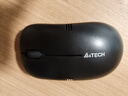 双飞燕（A4TECH）WG-100 中手 对称 无线鼠标 办公鼠标外设电脑鼠标 无线鼠标笔记本通用 黑色 无线 实拍图