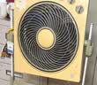 美的（Midea）【变频轻音】空气循环扇家用语音遥控电风扇 一级能效静音落地扇 卧室桌面大风力小风扇 GDJ24SHG 实拍图