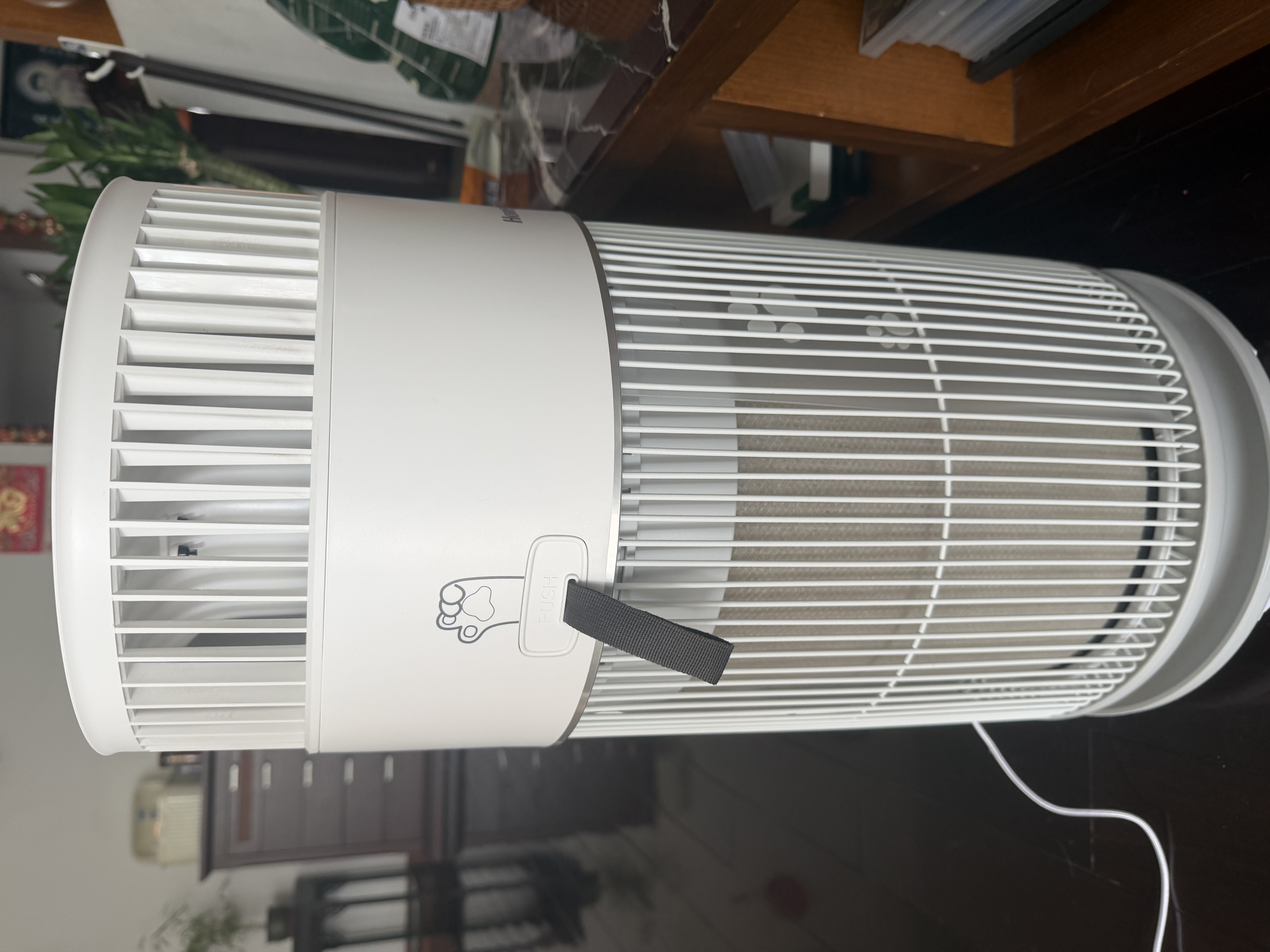 霍尼韦尔（Honeywell）宠物空气净化器吸猫毛除过敏源猫猫搭子 猫毛净化器杀菌消毒除异味KJ360F-C22W 实拍图