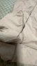 【京东直采】重磅纯棉 圆领短袖男款t恤衣服女士t恤服装真5折专场 海鸥灰（短袖） 2XL （140-155斤） 实拍图